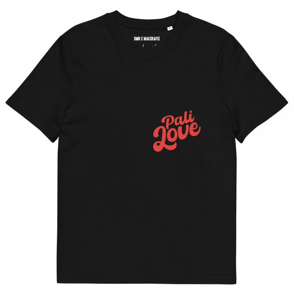 PALILOVE RED Unisex organic cotton t-shirt