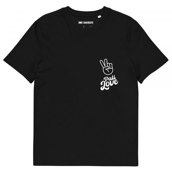 PALIPEACE & LOVE WHITE Unisex organic cotton t-shirt
