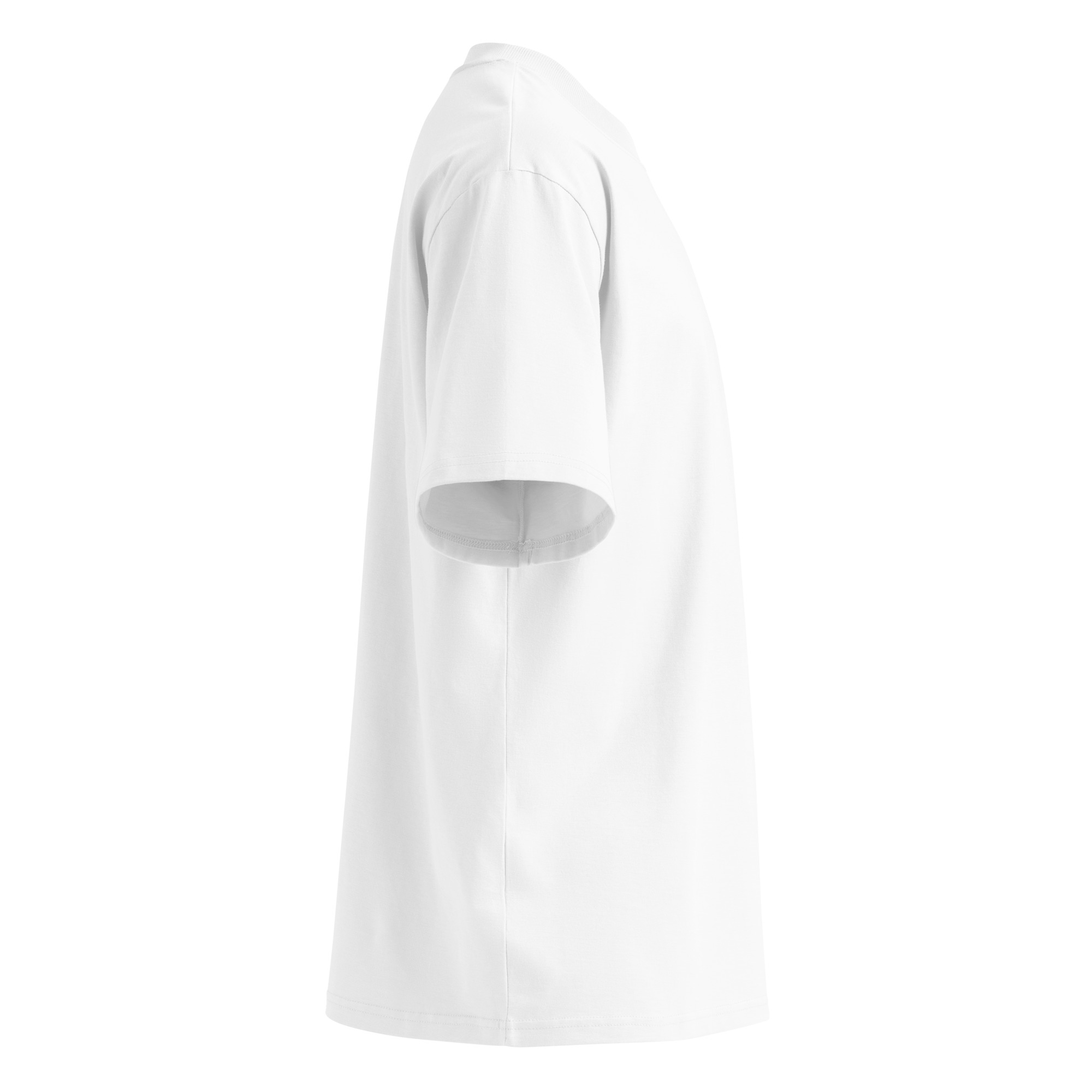 Unisex organic oversized high neck t-shirt - Image 7